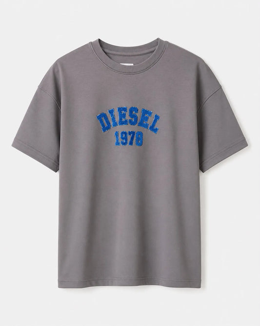 "DIESEL 1978" Embroidered Graphic T-Shirt