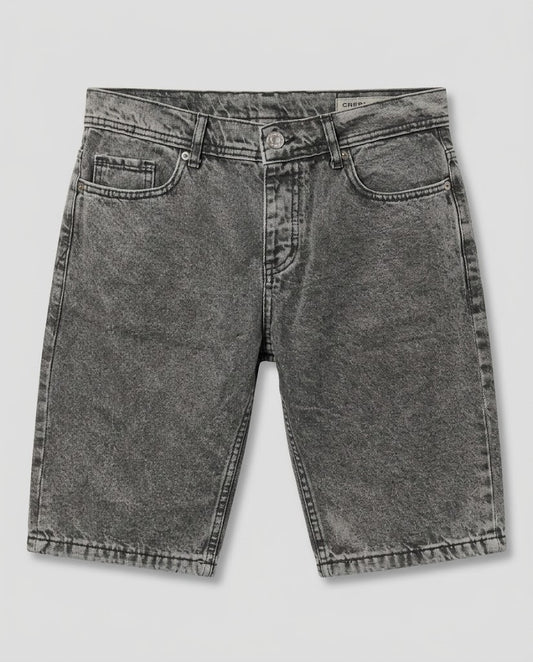 Twenty Store Men's Washed Grey Denim Shorts