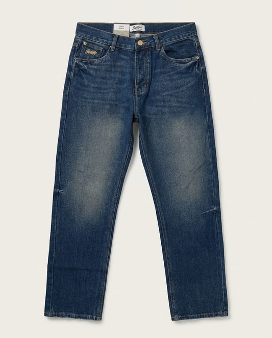 STWD Blue Washed WIDE-Leg Jeans