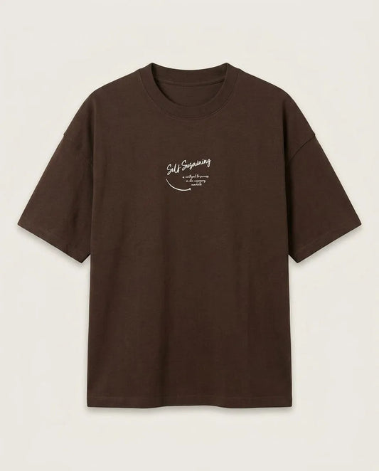 "Self Sufficiency" Abstract Graphic T-Shirt