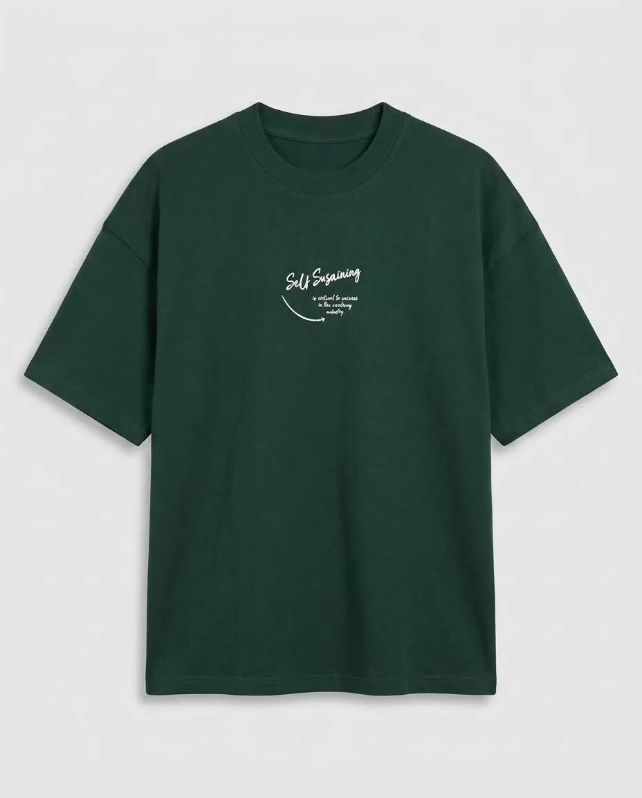 "Self Sufficiency" Abstract Graphic T-Shirt
