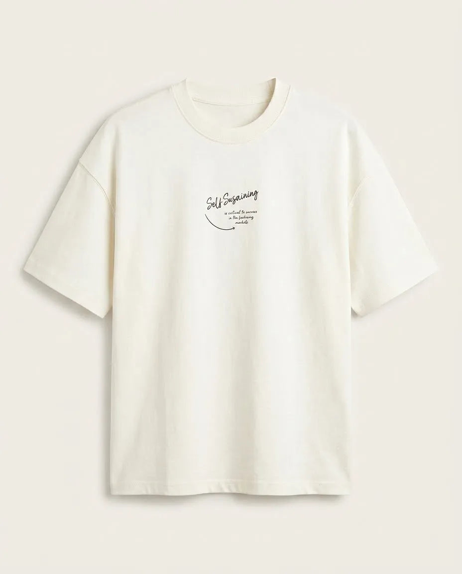 "Self Sufficiency" Abstract Graphic T-Shirt
