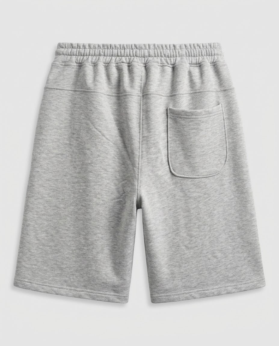 Men's Casual Dark Grey Sweat Shorts