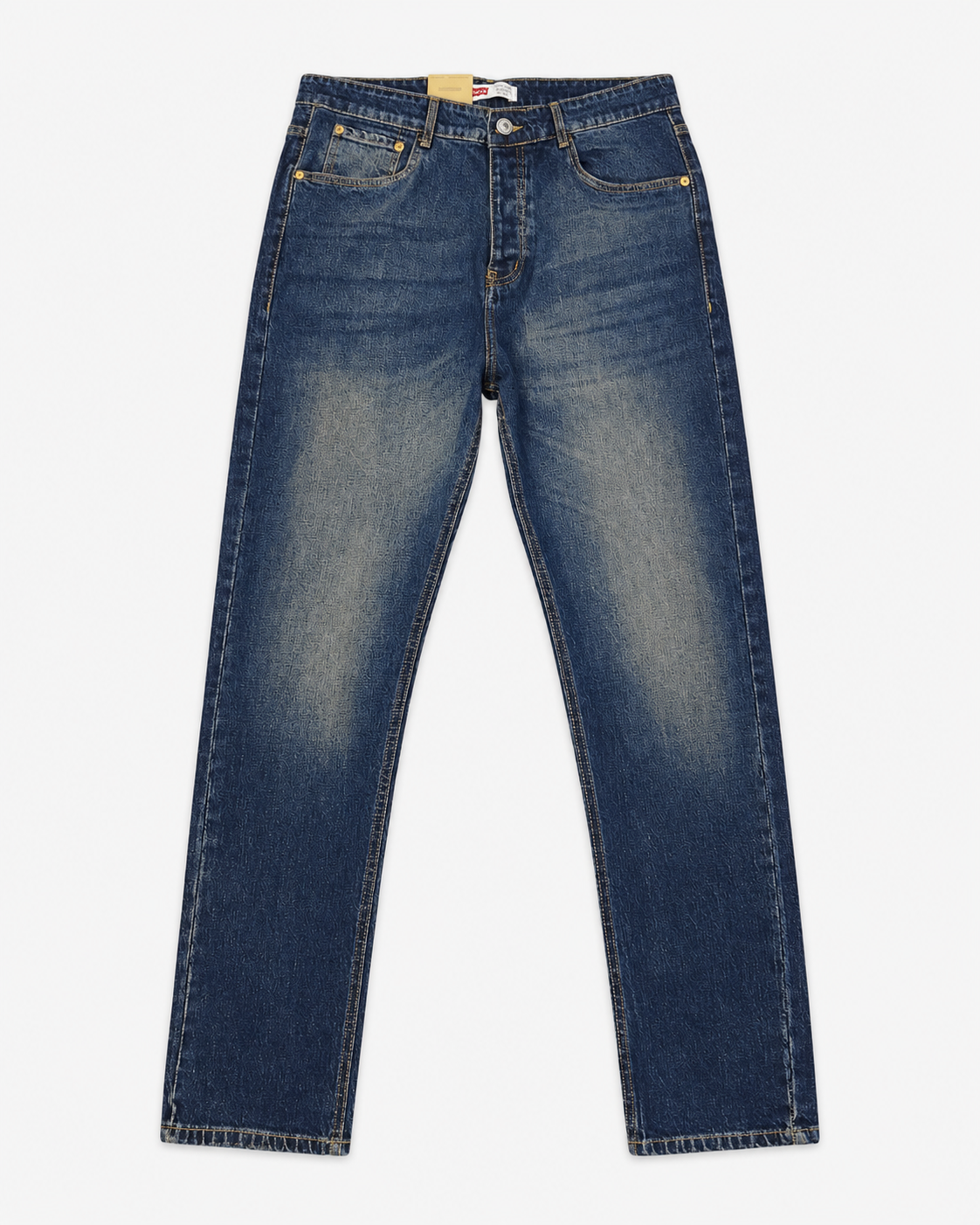 Straight Fit Denim Jeans