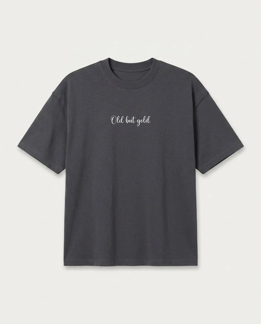 "Old But Gold" Cityscapes Printed T-Shirt - Box Fit