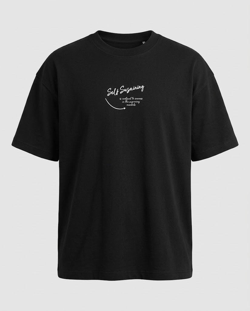 "Self Sufficiency" Abstract Graphic T-Shirt